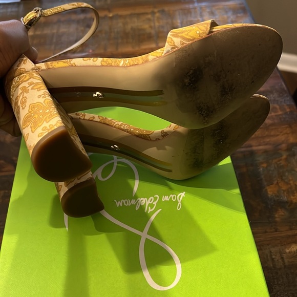 Women Sam Edelman Yaro, Tumeric Heel size 7 1/2 (24.5cm) - Picture 5 of 8